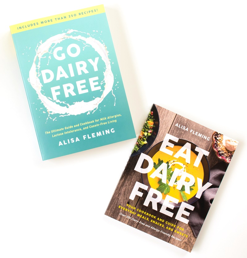 Dairy-Free Books - Guide and Cookbooks from the best-selling dairy-free author, Alisa Fleming